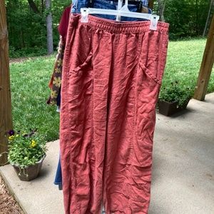 Boho Linen Pants